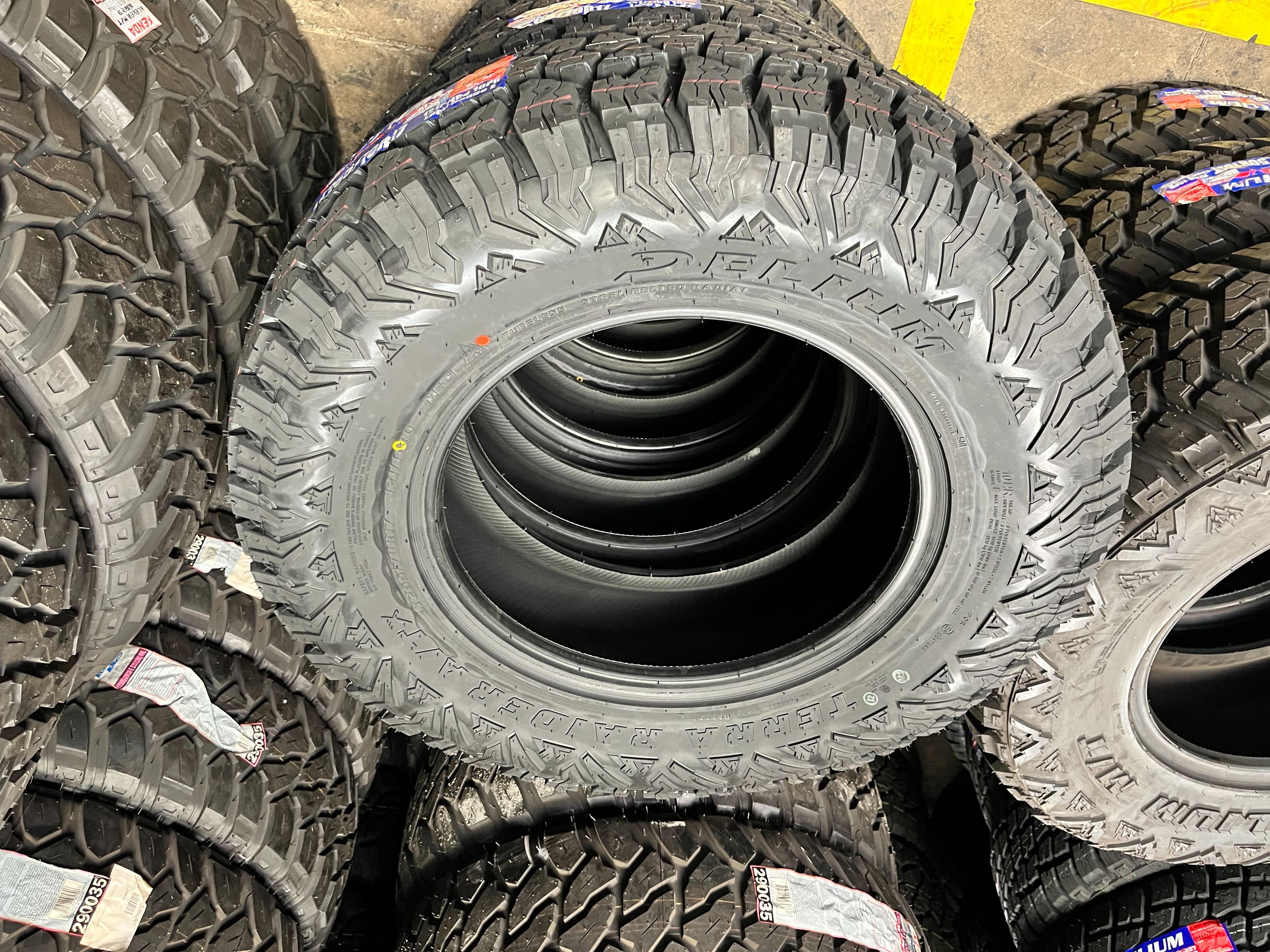 LT265/70R17 E All Terrain Radial Tires for Silverado, 4Runner, FJ Cruiser, Tahoe