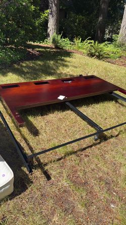 King Bed Frame and Headboard