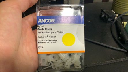 ANCOR NYLON CABLE CLAMP