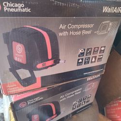 Air Compressor With Real Wall Mount