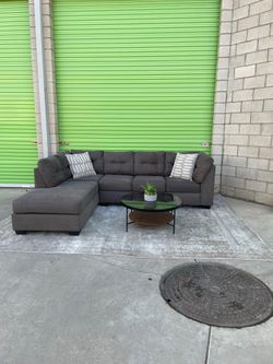 *Free Delivery* Ashley Furniture Gray Sectional Couch Sofa