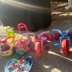 Boy And Girls Bikes 1-4