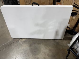 8ft portable folding table-white new