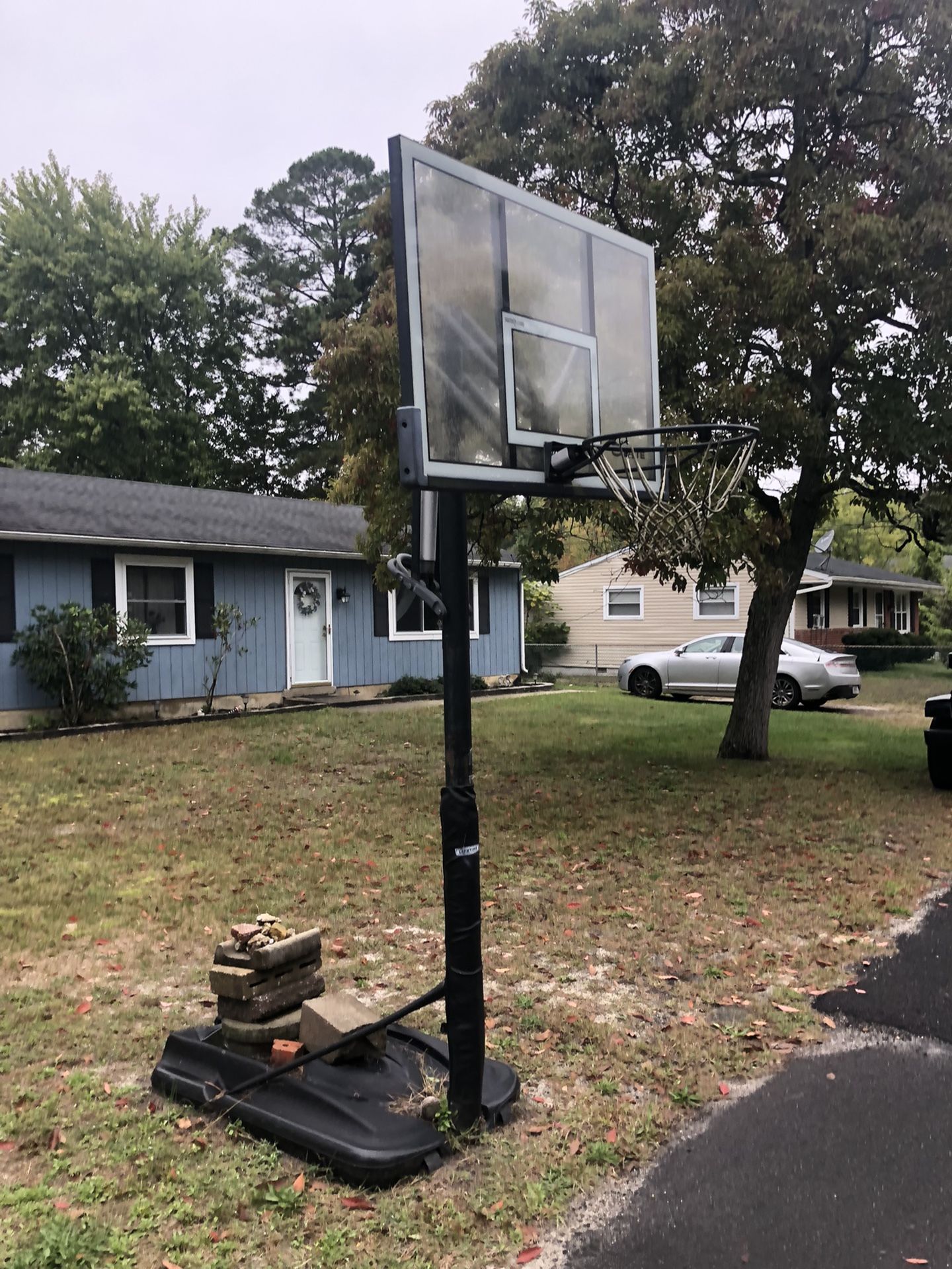 Basketball Rim And Backboard Portable