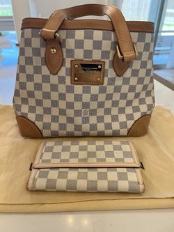 Louis Vuitton, Bags, Louis Vuitton Hampstead Demur Azur Pm Bag