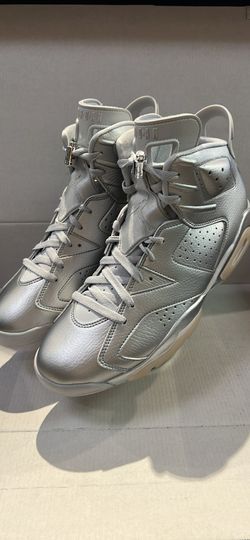 NIKE AIR JORDAN 6 RETRO PSG “METALLIC SILVER”