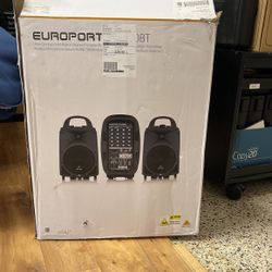 Europort  Speakers With 6channel Portable PA