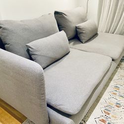 Plush And Comfortable Extra Deep Sofa