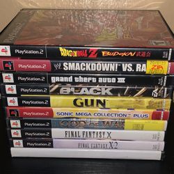 PlayStation 2 Video Games PS2 Great Titles