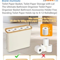 Toilet Paper Basket 