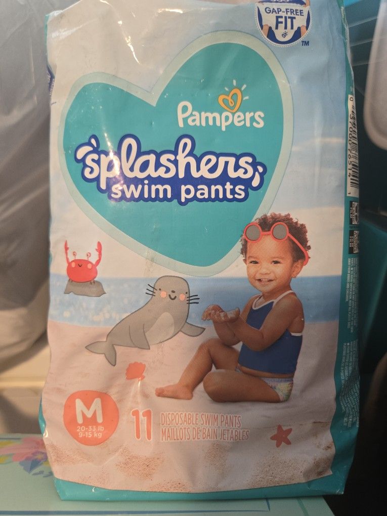 Pampers Splashers $5EA /Huggies Diapers $6EA