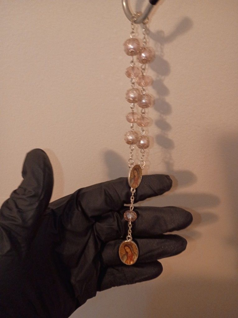 pink virgin de Guadalupe 