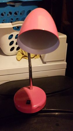 Hot pink desk lamps