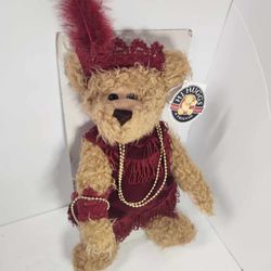 H.J. Huggs House Of Lloyd Ragtime Rosie Bear Jointed Arms & Legs Stuffed Animal