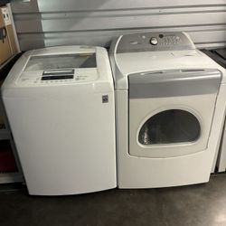 Washer And Electric Dryer