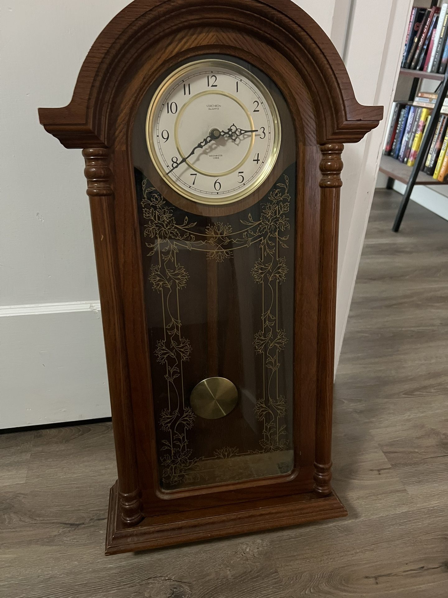 Vintage Verichron Quartz Westminster Chime Clock