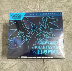 Phantasmal Flames Elite Trainer Box FACTORY SEALED