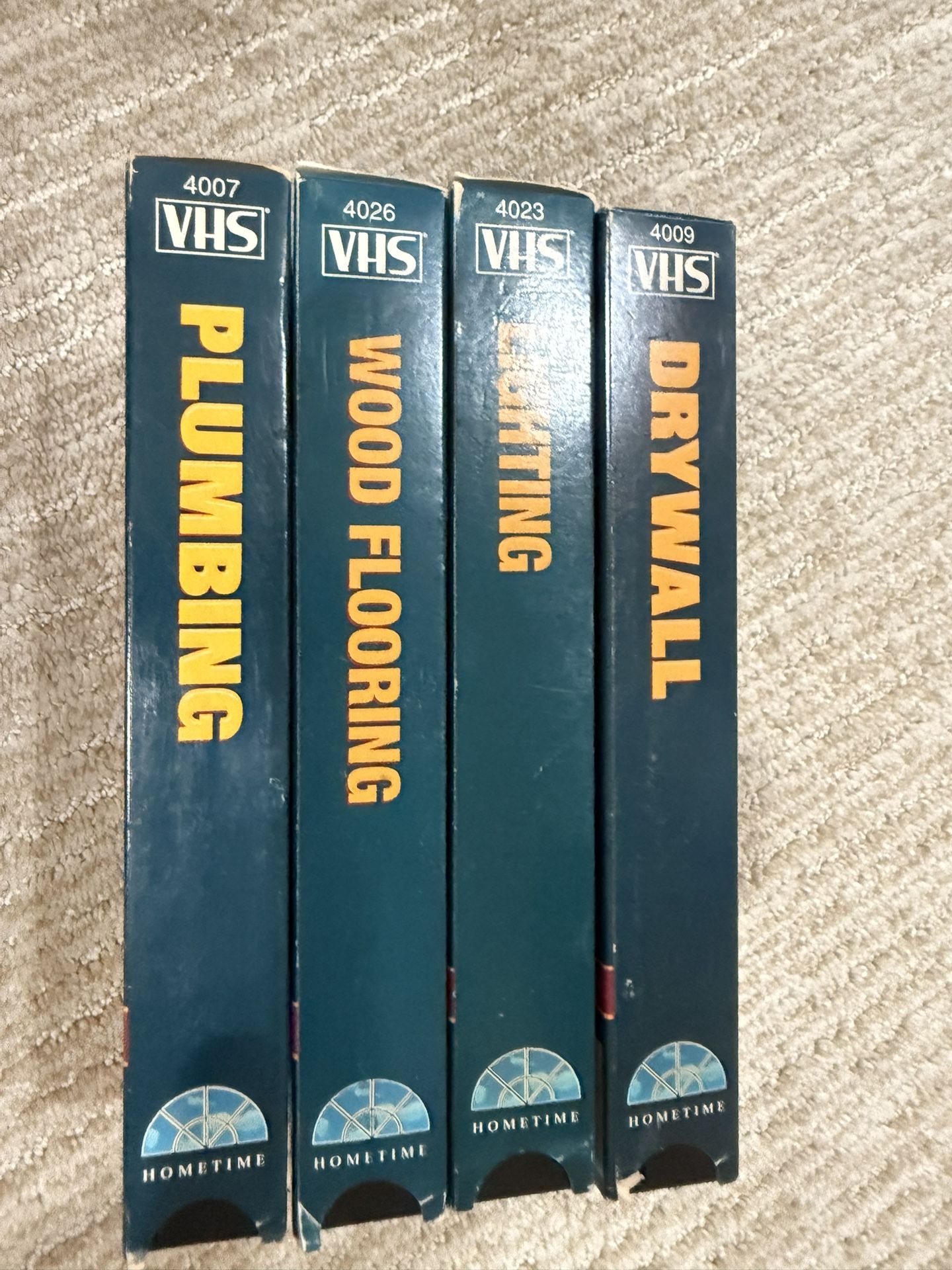 Drywall Wood floors Plumbing Lighting VHS Tapes