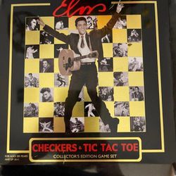 Elvis CHECKERS & TIC TAC TOE/Collectors Edition