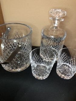 SoHo home Barwell Cut Crystal Whisky Glassware Set