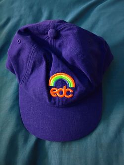 EDC dad hat purple official insomniac