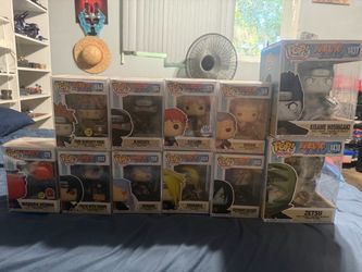 Naruto Shippuden & Demon Slayer Funko Pop lot