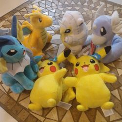 Brand New Pokemon Plushies 15 Each