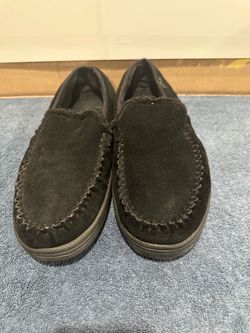 Men’s  globe  Castro  suede, Black   slip on footwear