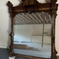 Nice big antique mirror