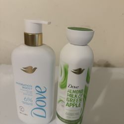 Dove ALMOND MILK GREEN APPLE BODY WASH