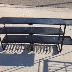 Tool And Charger Shelves