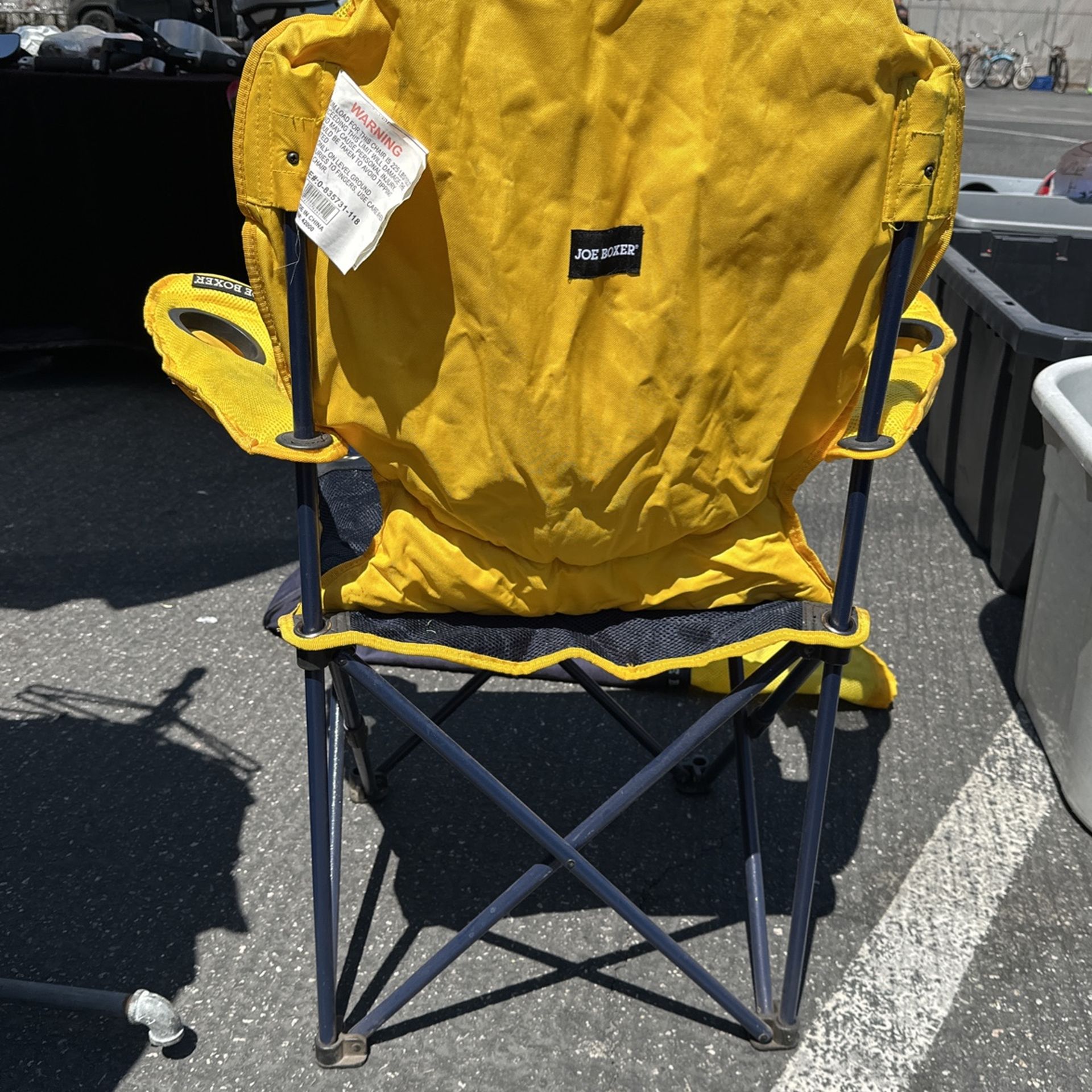 Joe Boxer Folding Chair for Sale in Bell Gardens CA OfferUp