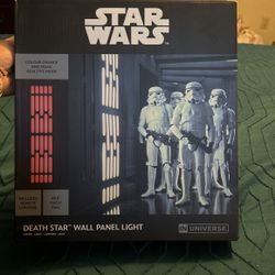  Star Wars Death Star Wall Panel Light with Color Change and Music Reactive Modes