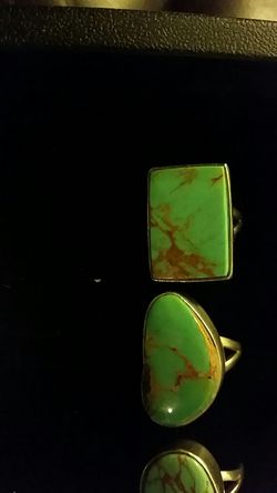 Sterling silver Turquoise Ring new size 6.5 and 7
