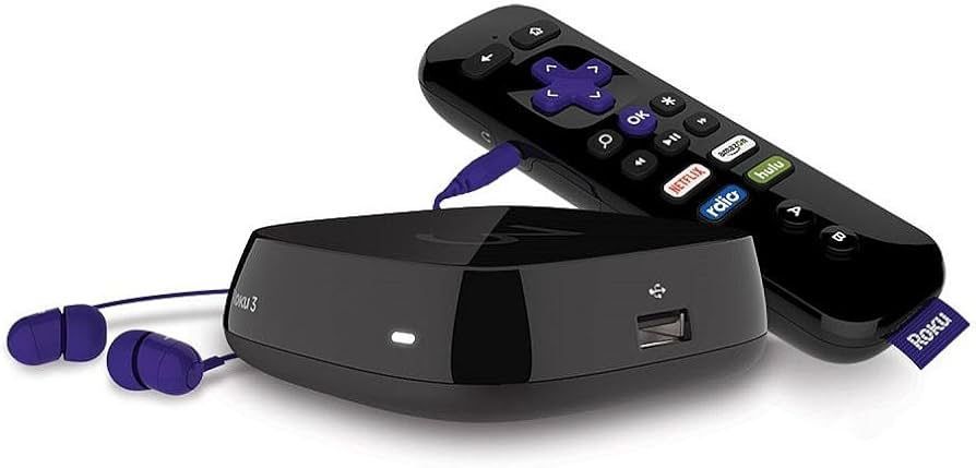 Roku 3 (3rd Generation) Media Streamer 4200X - Black 2 pack