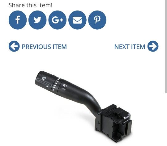 JJ3495: SW6874 Windshield Wiper Switch Turn Signal MultiFunction Combination Switch Replacement for 3 Ford F150 F250 F350 F450 F550 Super Duty