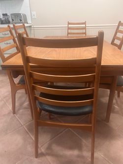 Mid-Century Danish Dining Table