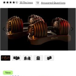 BowFlex Results Series 552 SelectTech Dumbbells 