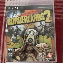 Sony PlayStation 3 Borderlands 2 Case/Game Tested Working No Manual 2012
