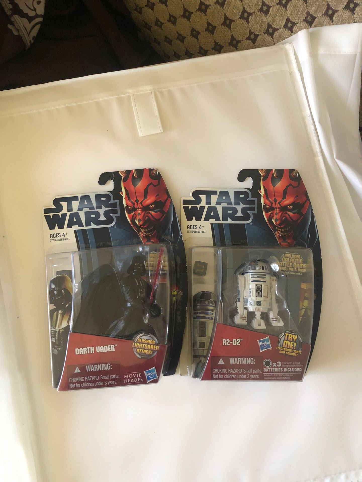 Star Wars figures with sound set of 2 $25