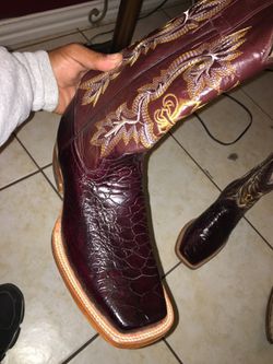 de caguama original! (Sea Turtle exotic leather boots) Sale in TX - OfferUp