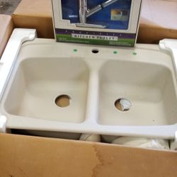 New sink and spicket