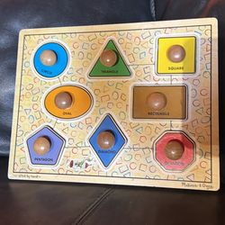 Melissa And Doug Shapes Puzzle