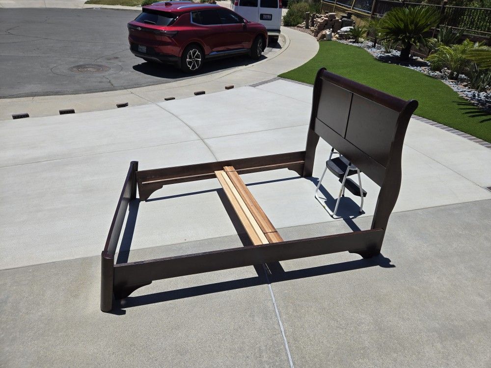 Full Size Wooden Bed Frame