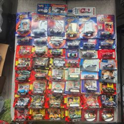 50 1:64 NASCAR diecast race cars