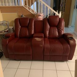 Power Recliner Sofa