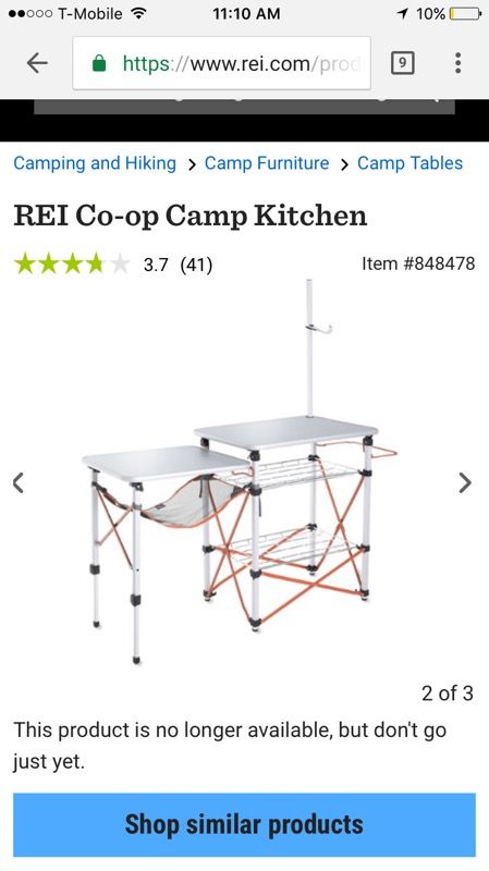 REI Camp Kitchen