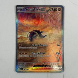 Pokémon TCG Scarlet & Violet Great Tusk ex 246 Holo English