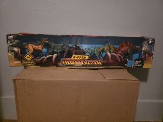 Dinosaur Action 6 Pack