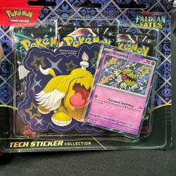 Scarlet & Violet Paldean Fates Tech Sticker Collection